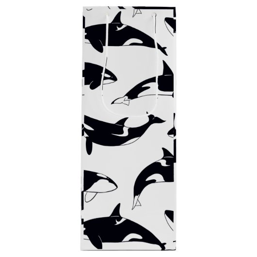 Orca bag geschenktüte für weinflaschen (Vorderseite)