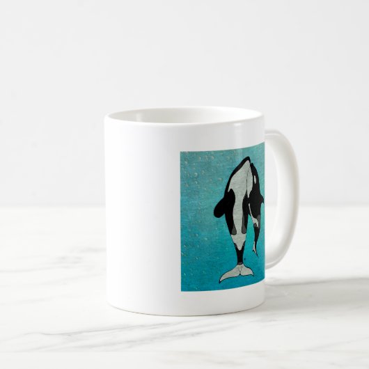 Orca Blue Kaffeetasse (VorderseiteRechts)