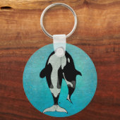 Orca Blue Schlüsselanhänger (Vorderseite)
