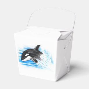 Orca Breaching Geschenkschachtel