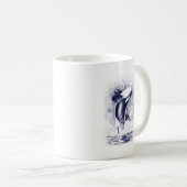 Orca Breaching Kaffeetasse (VorderseiteRechts)