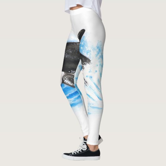 Orca Breaching Leggings (Links)