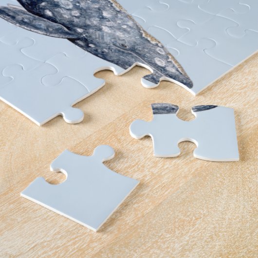 Orca, buckliger Wal und grauer Wal, Puzzle (Seite)