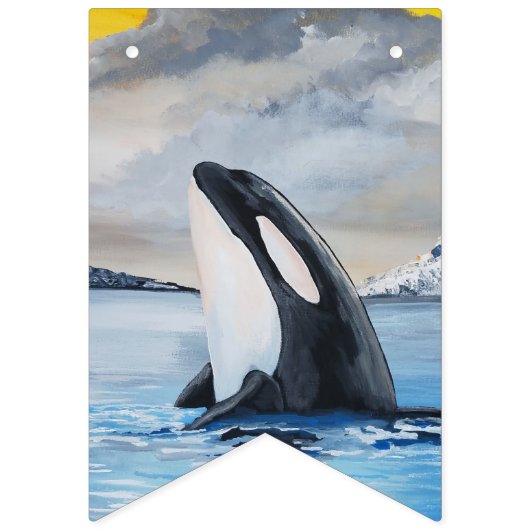 Orca Bunting Banner (Dritte Fahne)