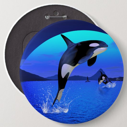 Orca Button (Vorne & Hinten)