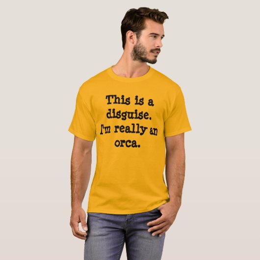 Orca Costume T-Shirt (Vorne ganz)