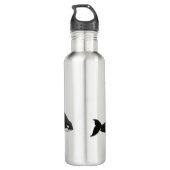 Orca Custom Killer Wal Art Flaschen Trinkflasche (Rückseite)