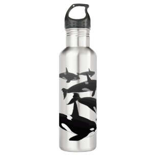 Orca Custom Killer Wal Art Flaschen Trinkflasche