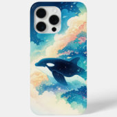 Orca Dancing in den Wellen Case-Mate iPhone Hülle (Rückseite)
