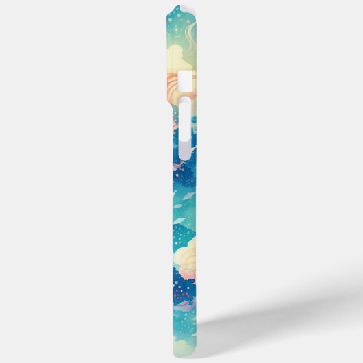 Orca Dancing in den Wellen Case-Mate iPhone Hülle (Rückseite / Links)