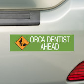 Orca Dentist Ahead Autoaufkleber (Auf Auto)