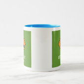 Orca Dentist Ahead Zweifarbige Tasse (Mittel)