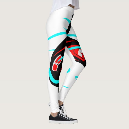 Orca Design Leggings (Rechts)