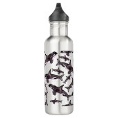 Orca Edelstahlflasche (Rechts)