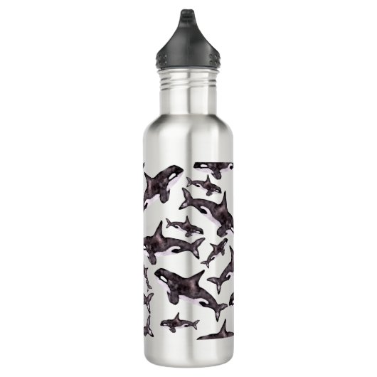 Orca Edelstahlflasche (Rechts)