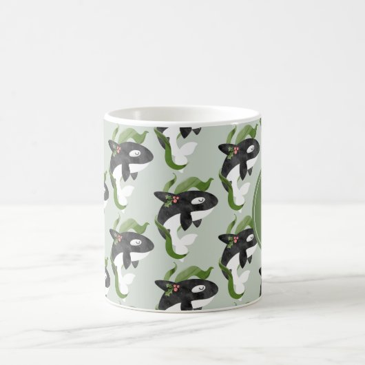 Orca Erste Weihnachtsfeier Tasse (Mittel)
