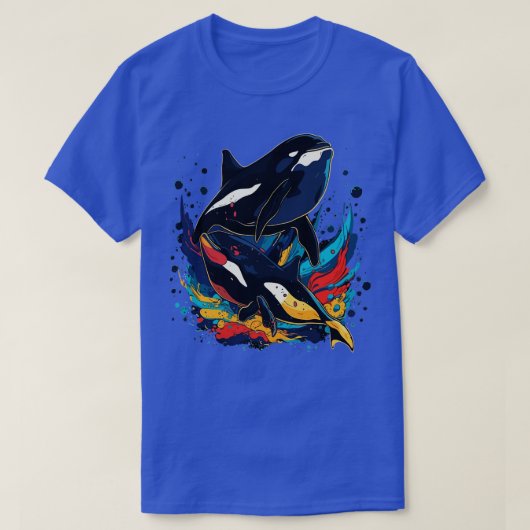 Orca Fathers Day T-Shirt (Design vorne)