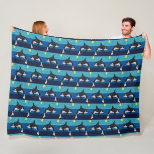 Orca - Fleece Blanket