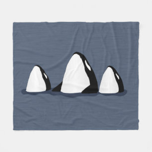 Orca Fleece Blanket