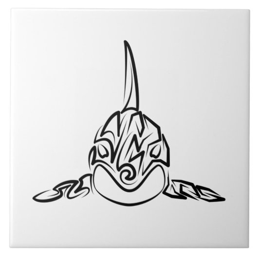 Orca Fliese (Vorderseite)