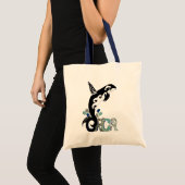 Orca Freedom Art Große Einkaufstasche (Vorderseite (Produkt))