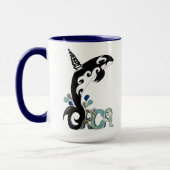 Orca Freedom Art Kaffee Tasse (Links)