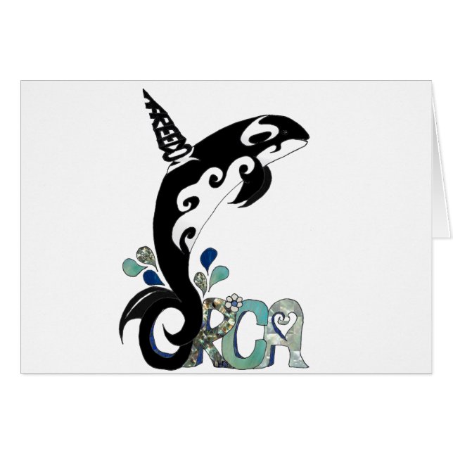 Orca Freedom Kunst (Vorderseite (Horizontal))