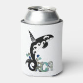 Orca Freedom Kunst Cooler Dosenkühler (Kanne Vorderseite)