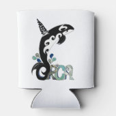 Orca Freedom Kunst Cooler Dosenkühler (Rückseite)