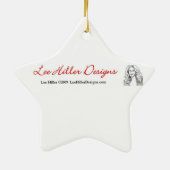 Orca Freedom Kunst Keramikornament (Hinten)