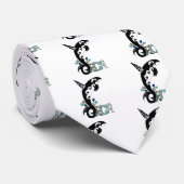 Orca Freedom Kunst Krawatte (Gerollt)