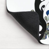 Orca Freedom Kunst Mousepad (Ecke)