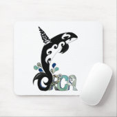 Orca Freedom Kunst Mousepad (Mit Mouse)