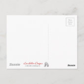 Orca Freedom Kunst Postkarte (Rückseite)