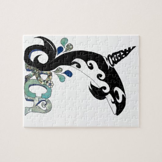 Orca Freedom Kunst Puzzle (Horizontal)