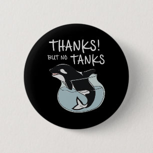 Orca Frei Rettet die Wale Sozialkritik Ozean P Button