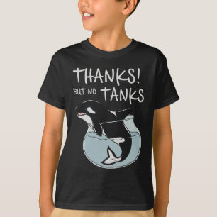 Orca Frei Rettet die Wale Sozialkritik Ozean P T-Shirt