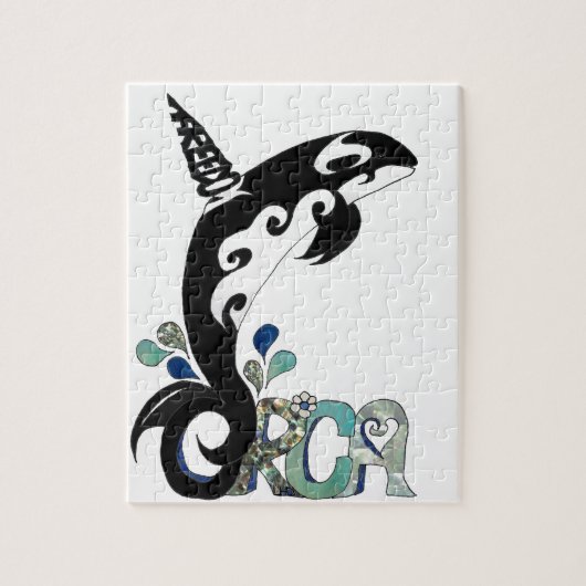 Orca-Freiheitskunst Puzzle (Vertikal)