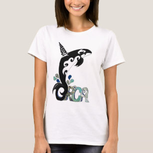 Orca-Freiheitskunst T-Shirt