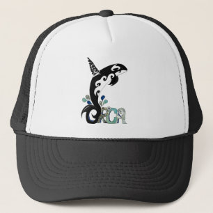 Orca-Freiheitskunst Truckerkappe