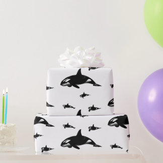 Orca Geschenkpapier