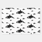 Orca Geschenkpapier Set (Vorderseite 2)