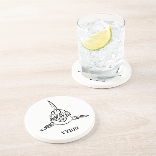 Orca Getränkeuntersetzer (Seite)