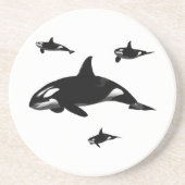 Orca Getränkeuntersetzer (Vorne)