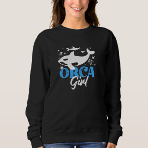 Orca Grafik Für Frauen Mädchen Kinder Wal Pulli Ho