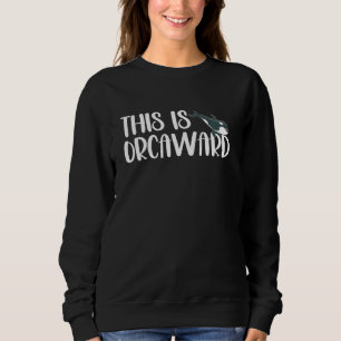 Orca Grafik Für Frauen Männer Kinder Orca Langarm Sweatshirt