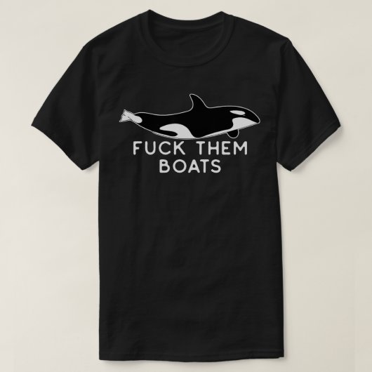 Orca greift sie an T-Shirt (Design vorne)