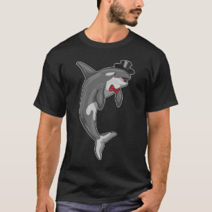 Orca Groom Cylinder Hochzeit T-Shirt