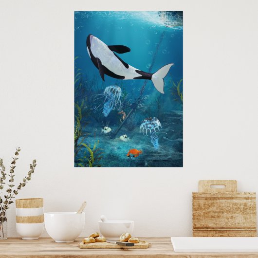 Orca II Poster (Küche)