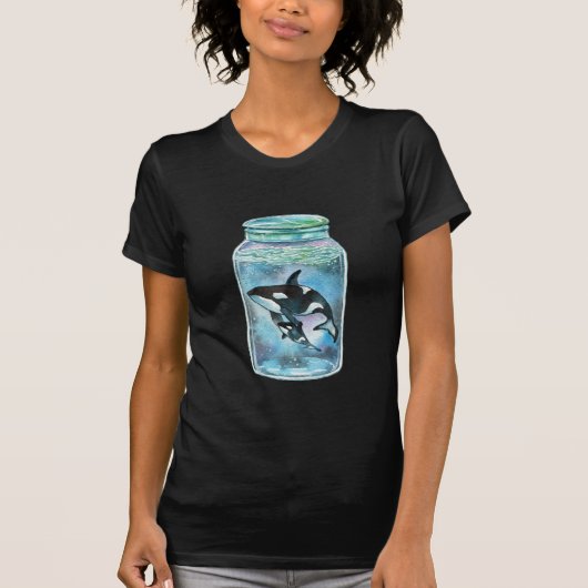 Orca im Jar T-Shirt (Vorderseite)